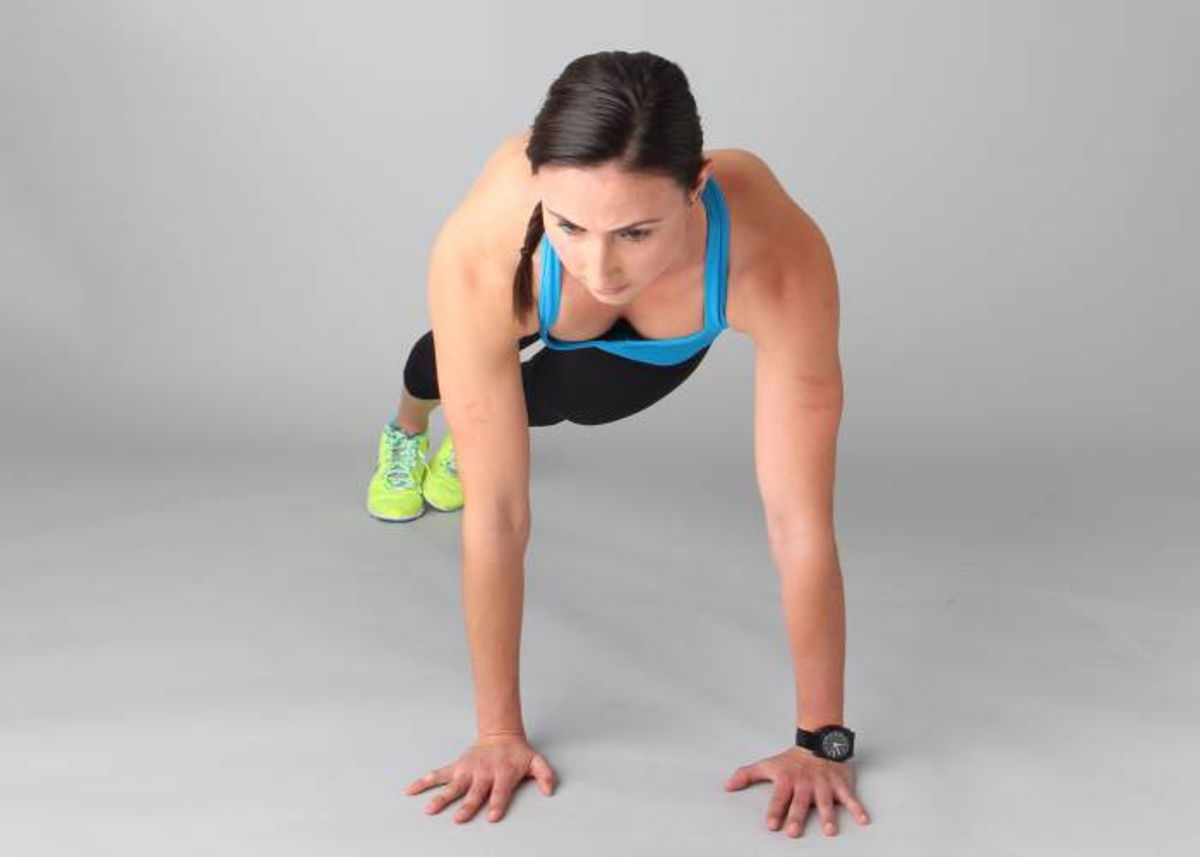 Mujer relizando ejercicio