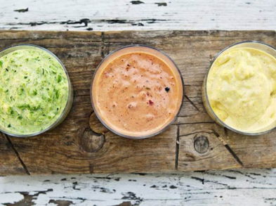 Aderezos bajos en grasa para condimentar pastas y ensaladas