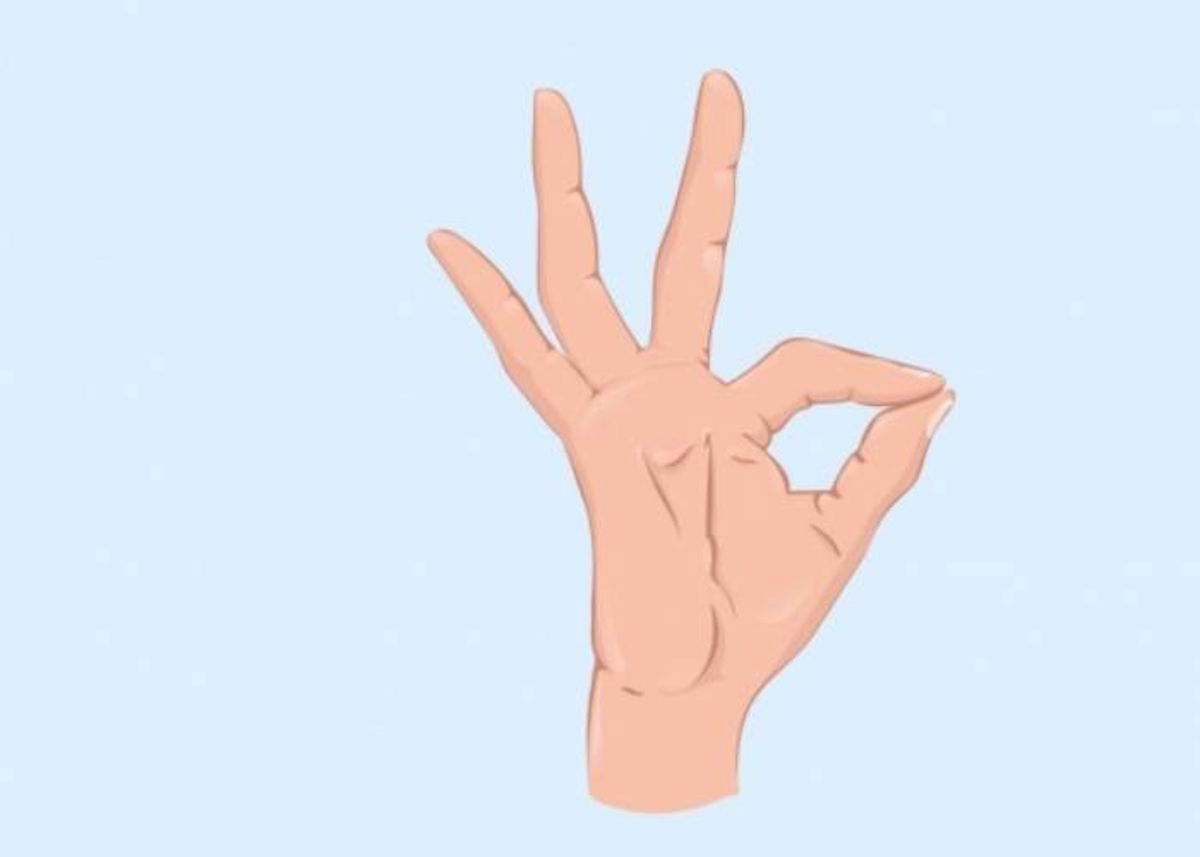 Mano haciendo señas