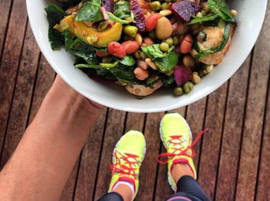 Comidas saludables para el corredor