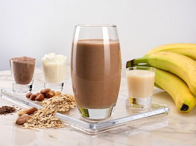 Batido de cacao y almendras, ideal para el desayuno