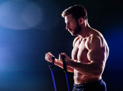 Define los músculos con un entrenamiento de bandas elásticas