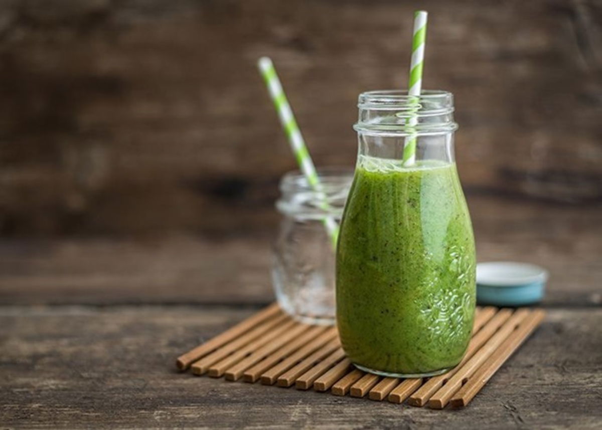 Receta de batido de mango y espinacas