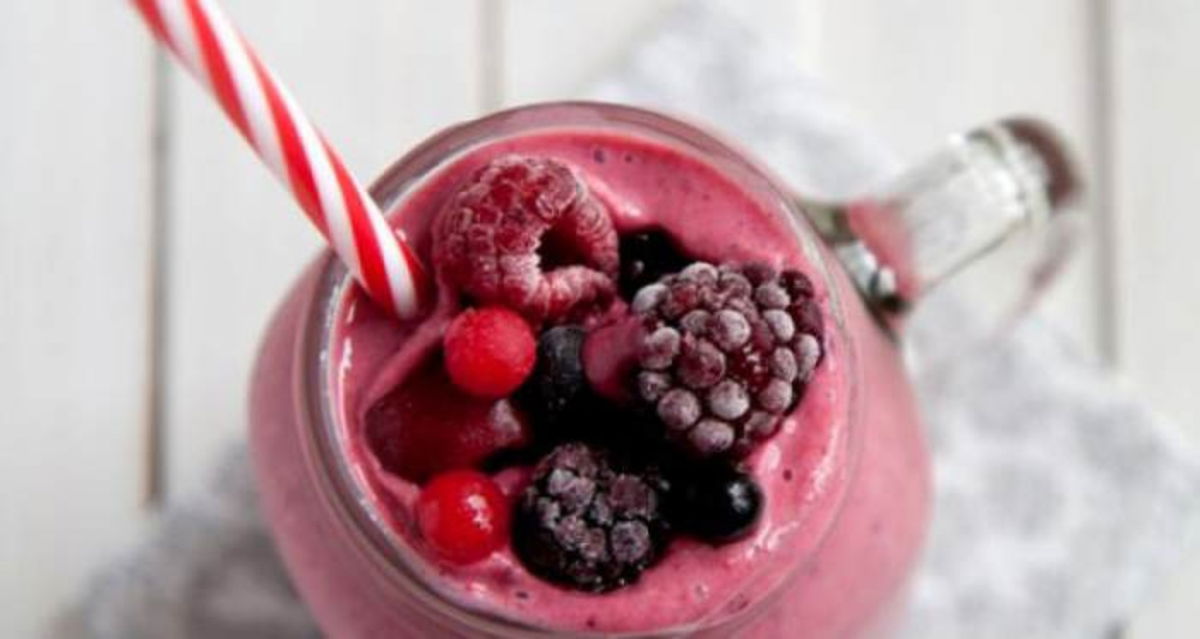 Smoothie frutos rojos