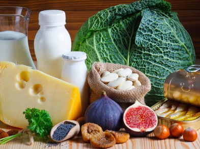 5 Alimentos ricos en calcio
