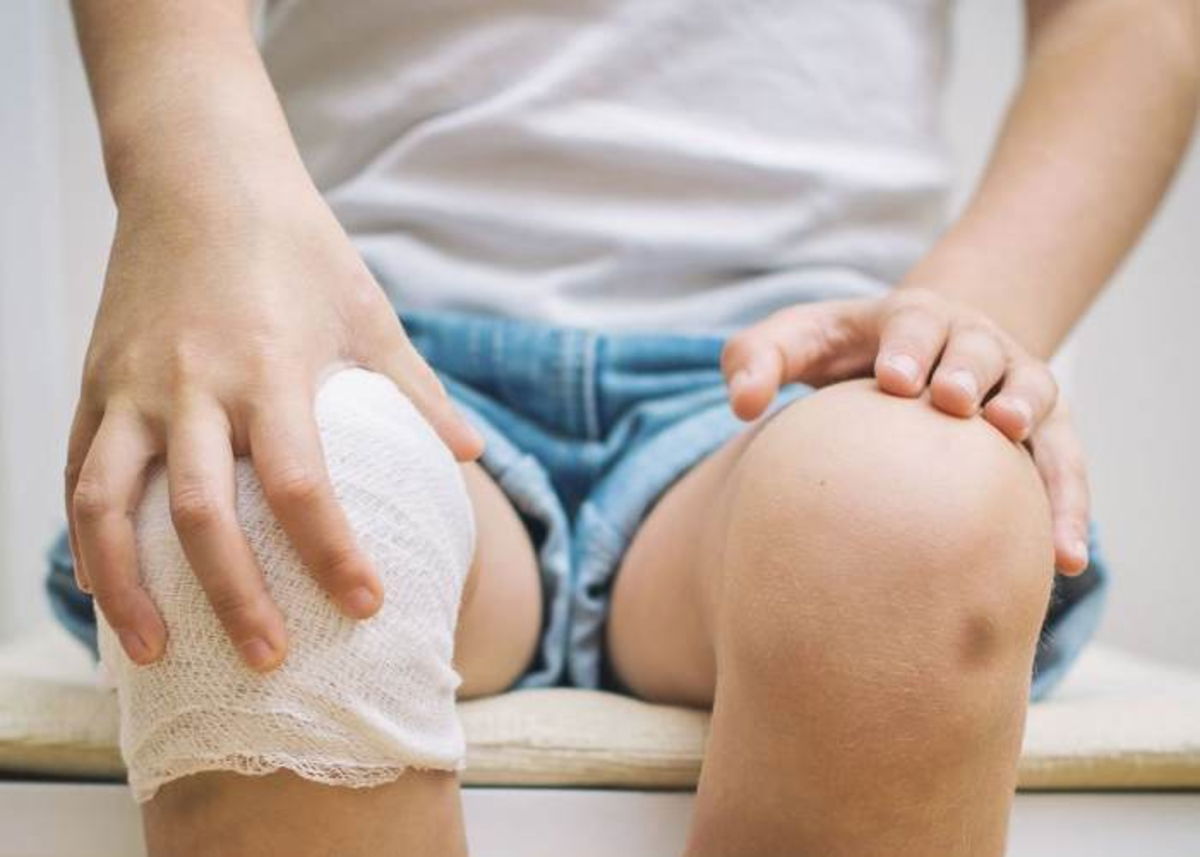 Persona dolor rodilla