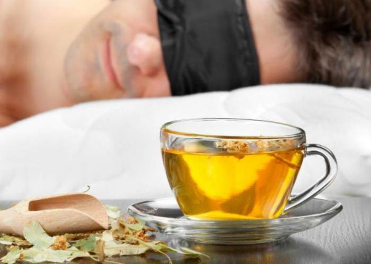 Persona descansando infusión