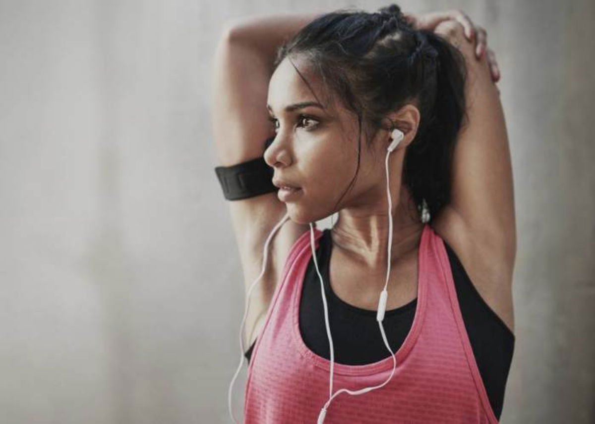 Mujer realizando ejercicio
