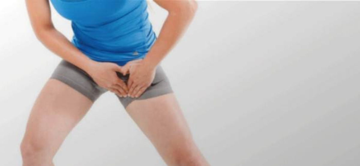 Persona tocando ingle