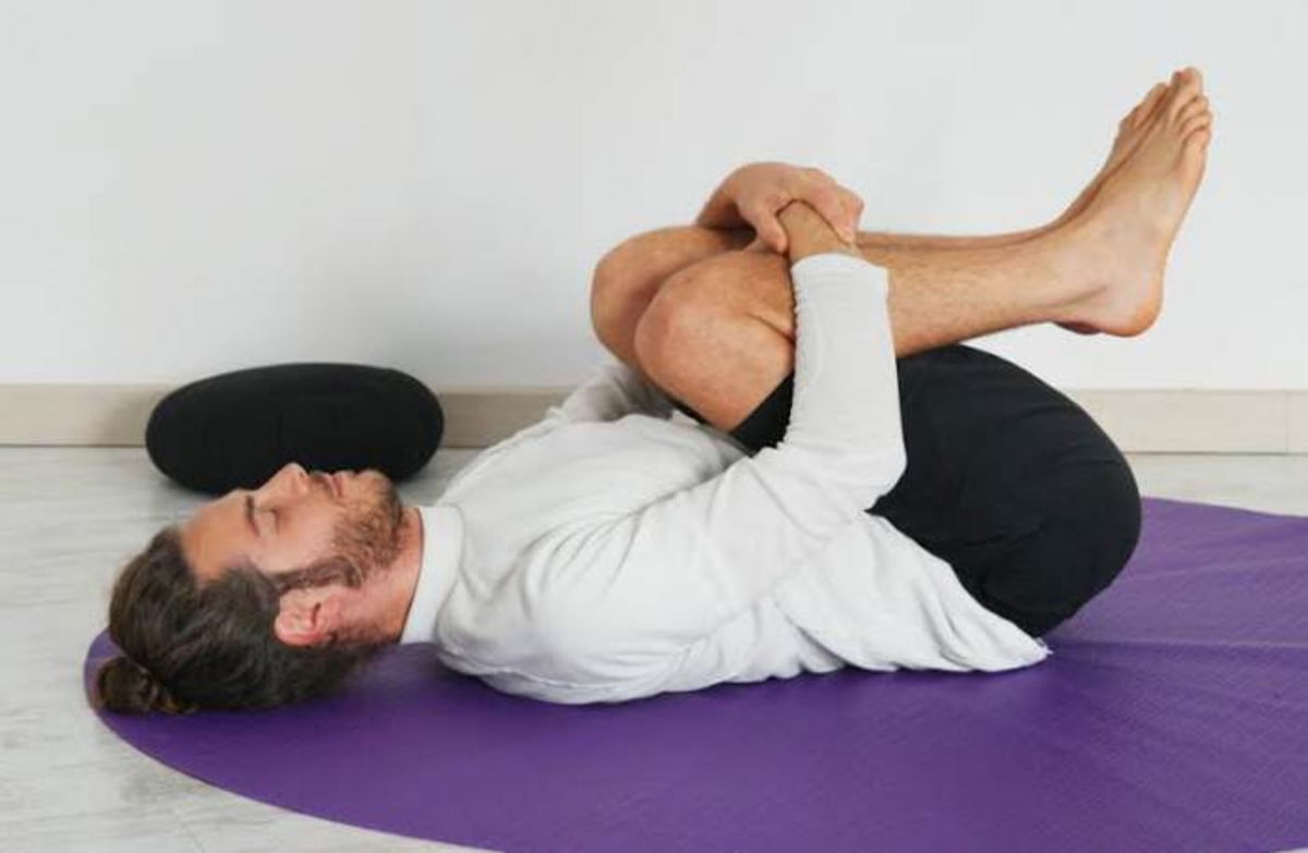 Postura apanasana