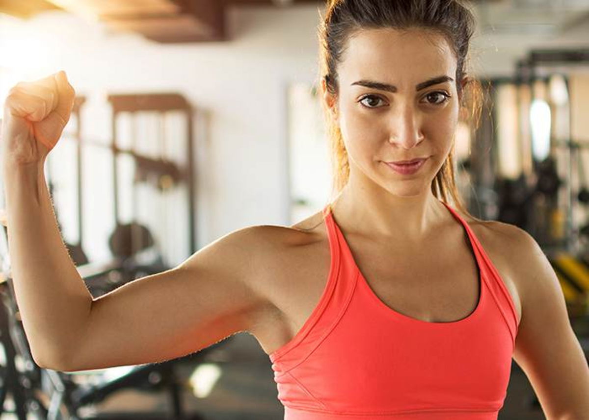 Mujer gimnasio