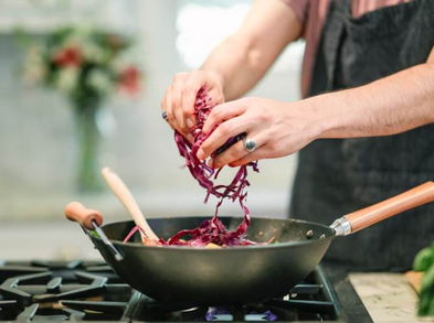 Cenas saludables para preparar en una sartén