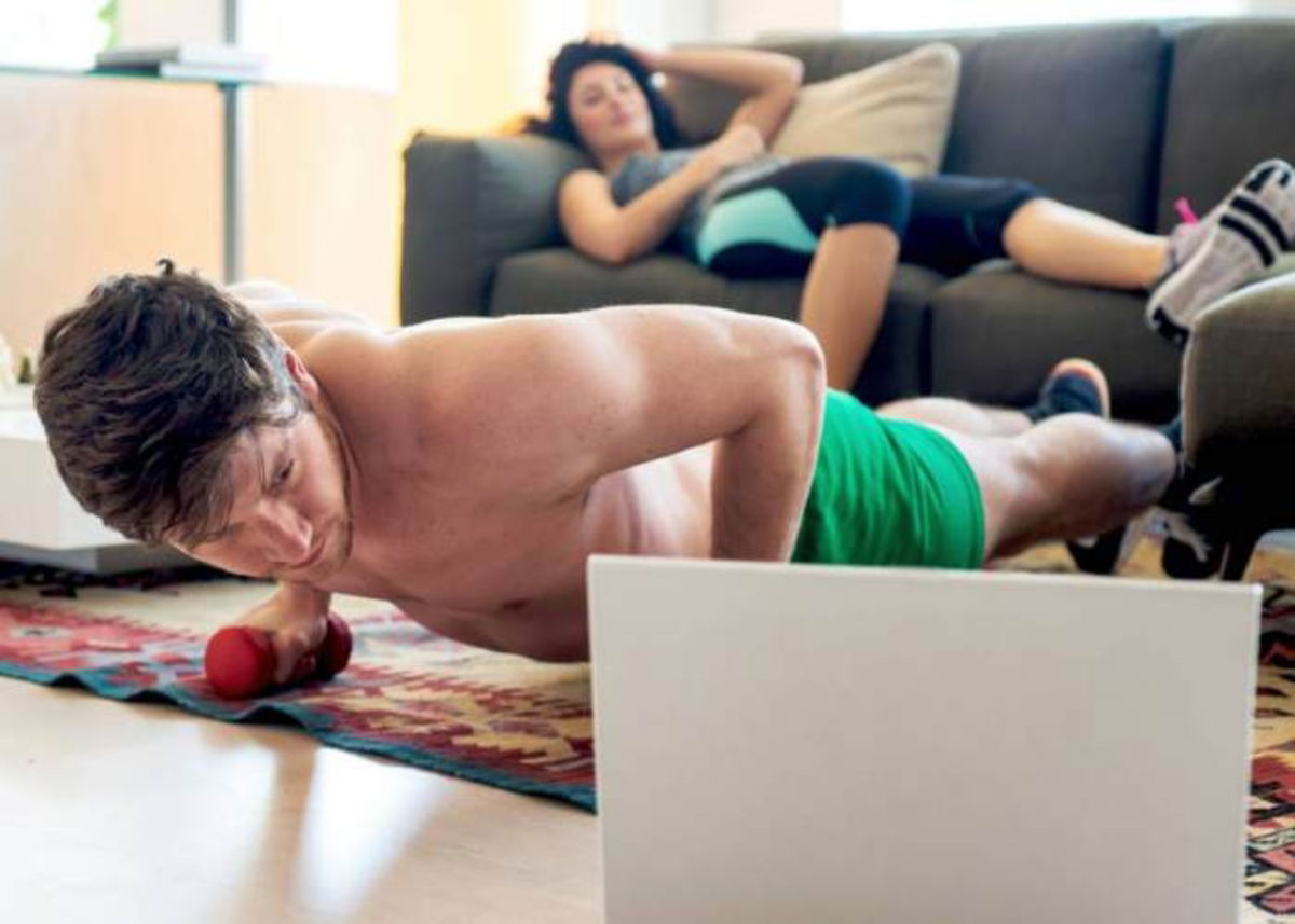 Personas haciendo ejercicio