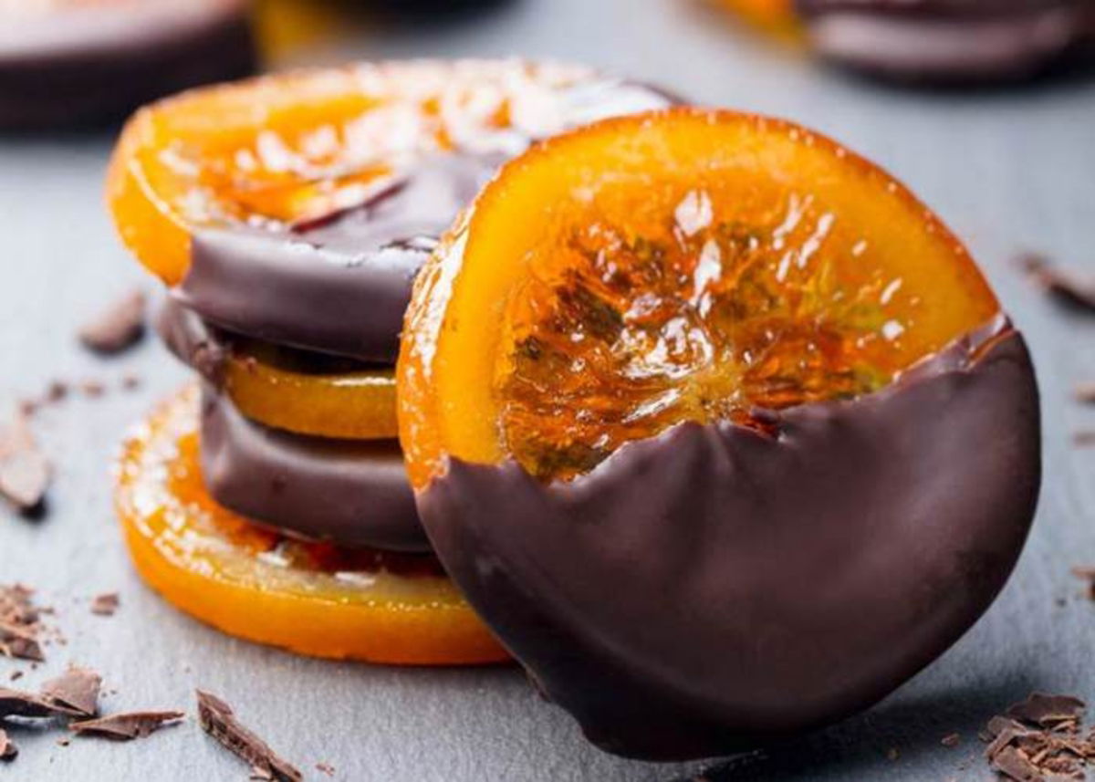 Chocolate y naranja