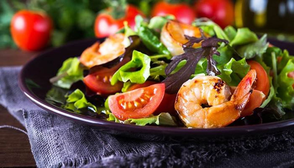 Ensalada de camarón