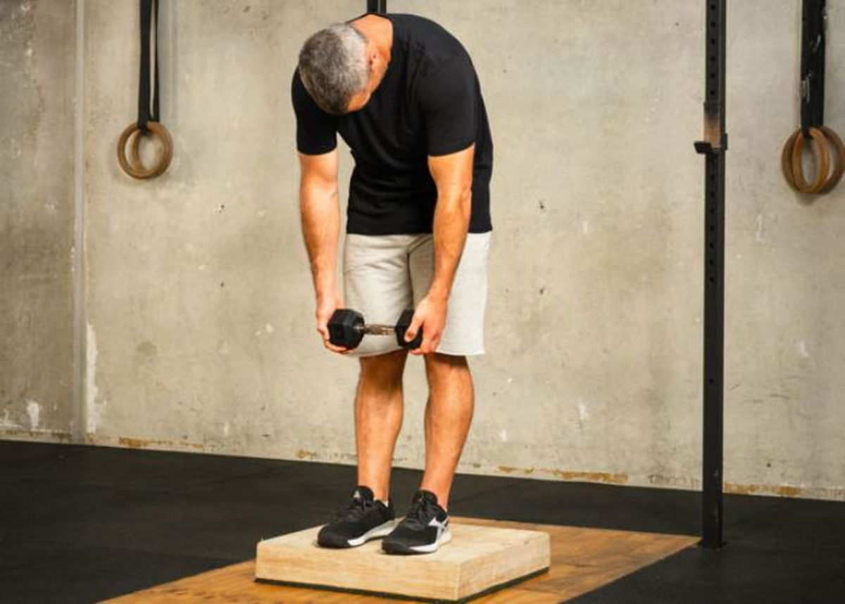 Hombre realizando ejercicio