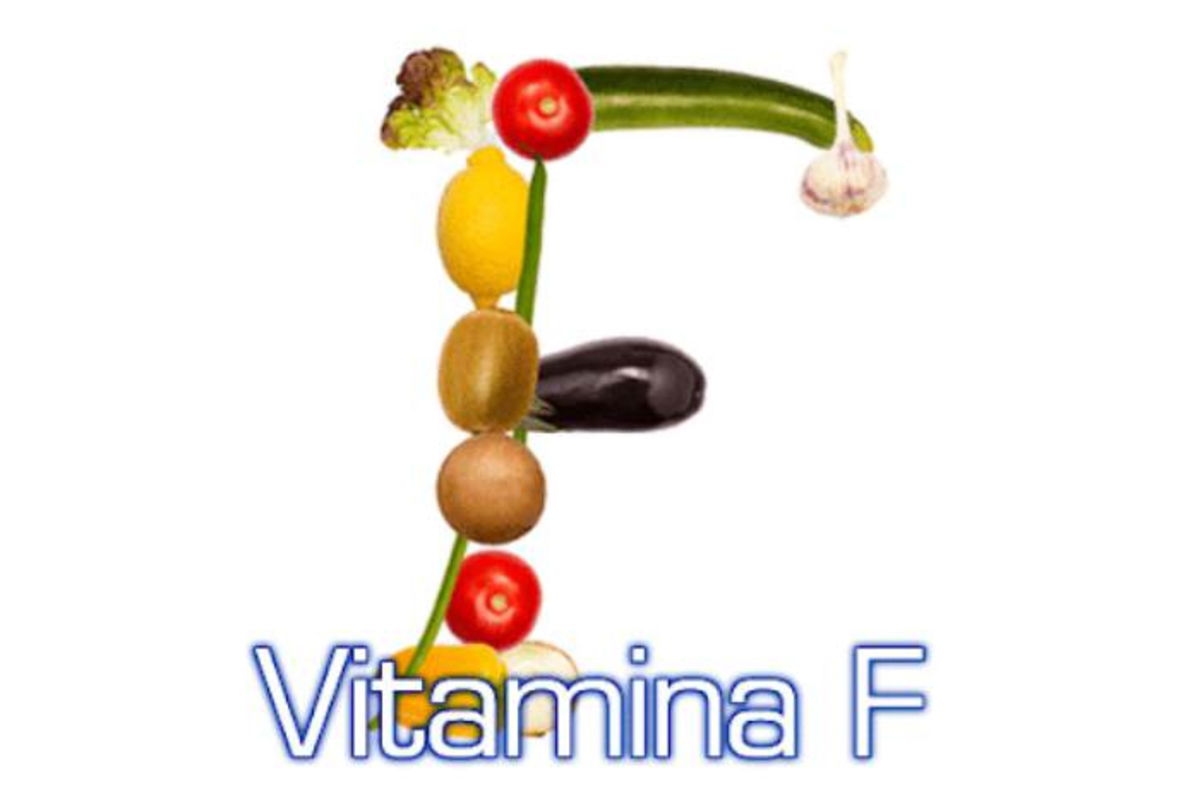 Letra F con alimento