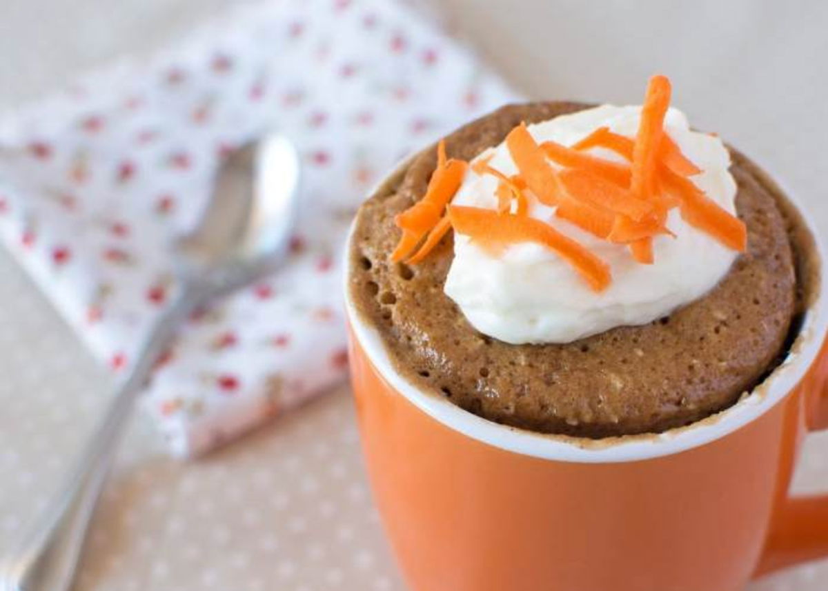 Mugcake zanahoria