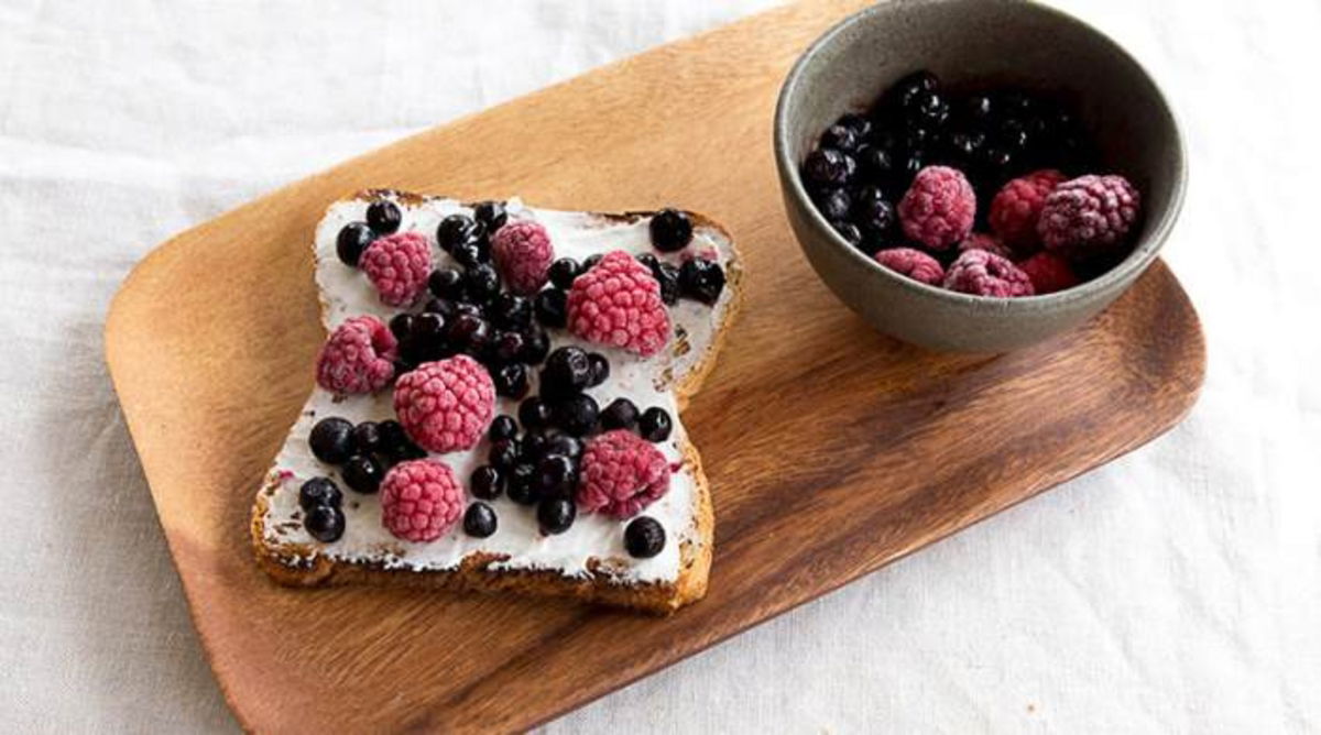 Queso y moras
