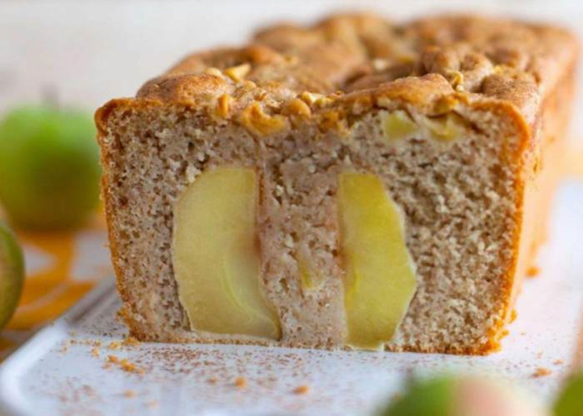 Bizcocho con manzana