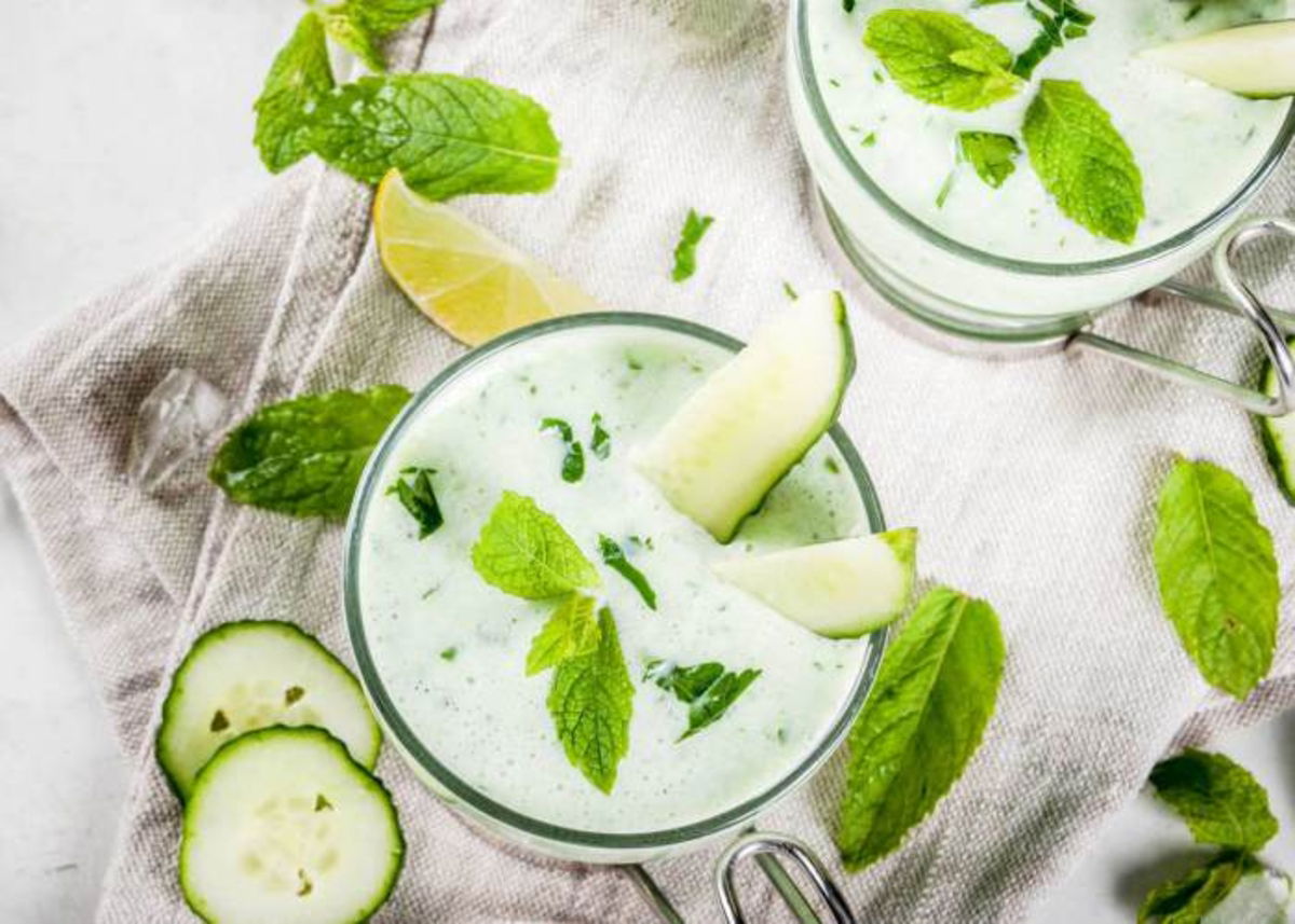 Tazón con crema y cuchara