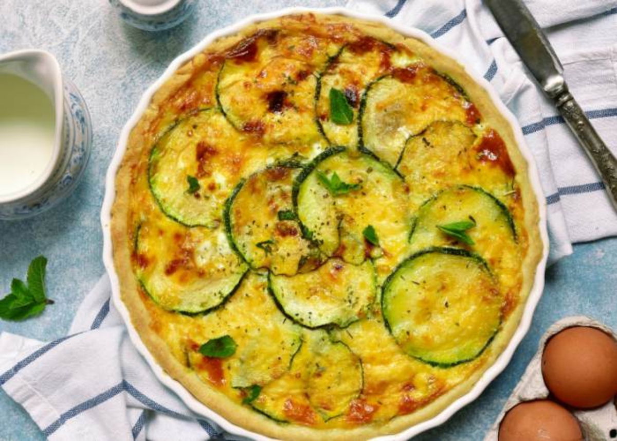 Pastel calabacín