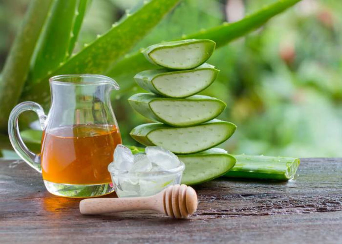 Zumo con aloe vera