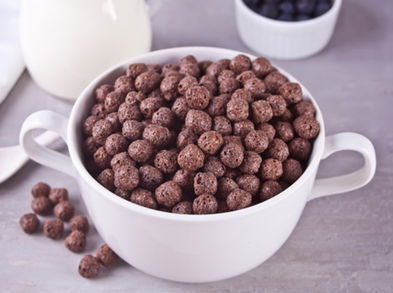 Receta de bolitas de chocolate crocantes para el desayuno