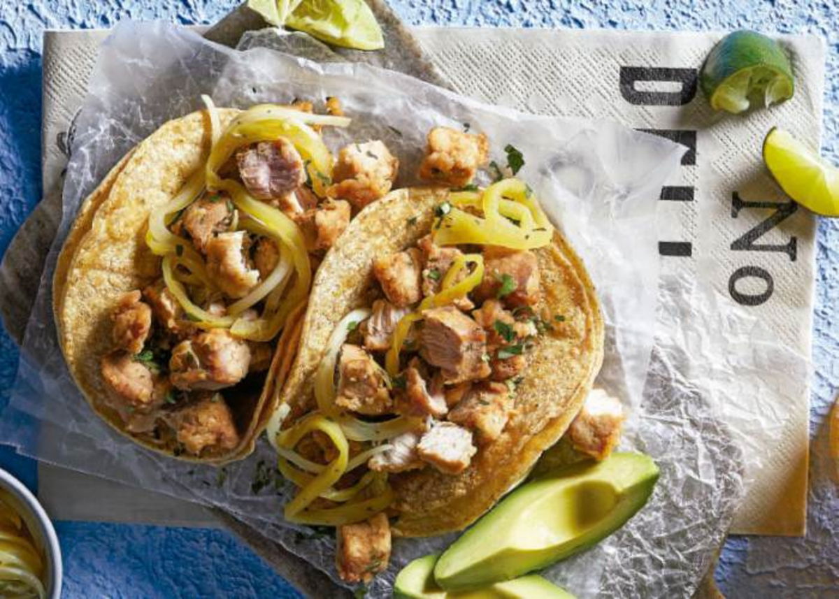 Tacos de atún