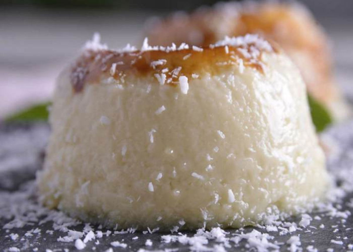 Flan de coco