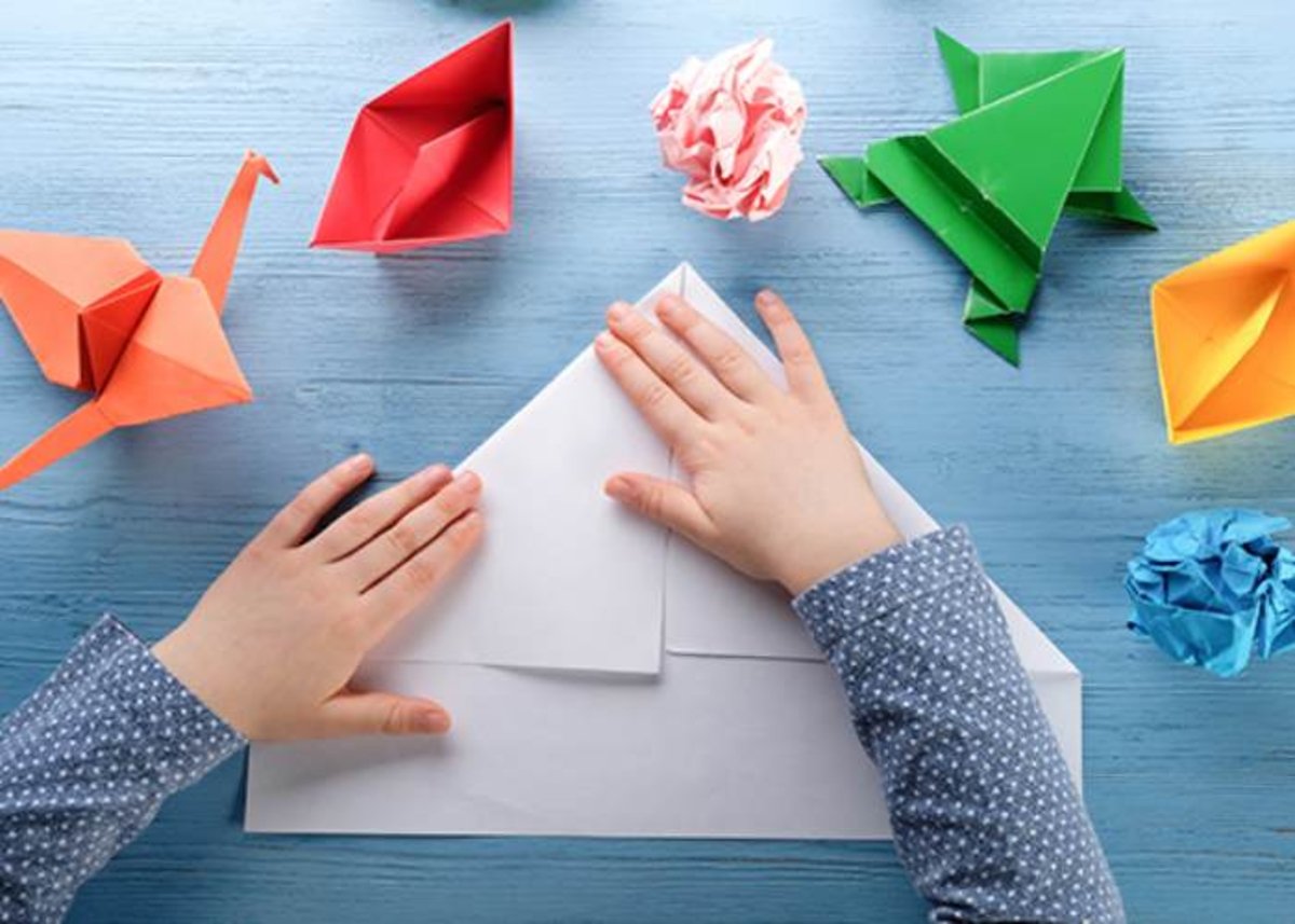 Al aire libre guardarropa insertar Beneficios del origami para la salud
