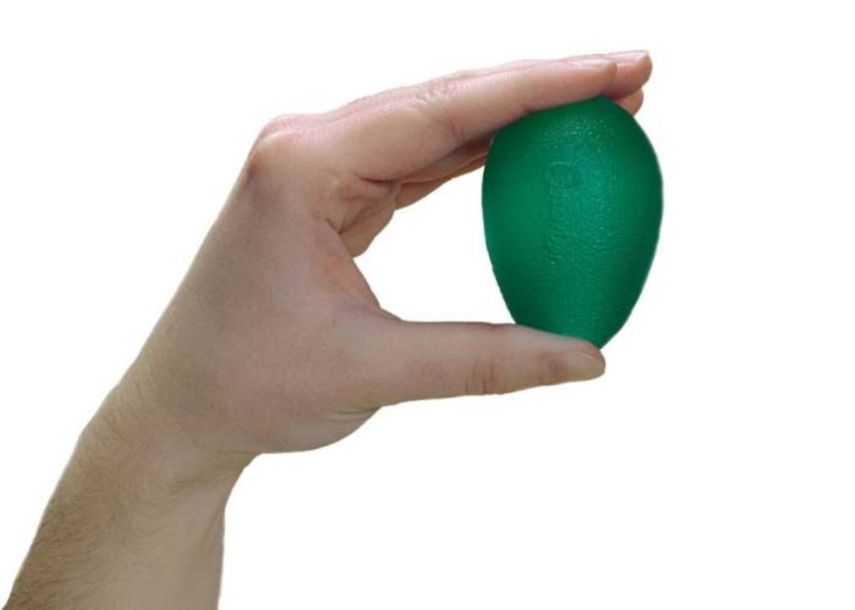 Mano tomando eggsercizer