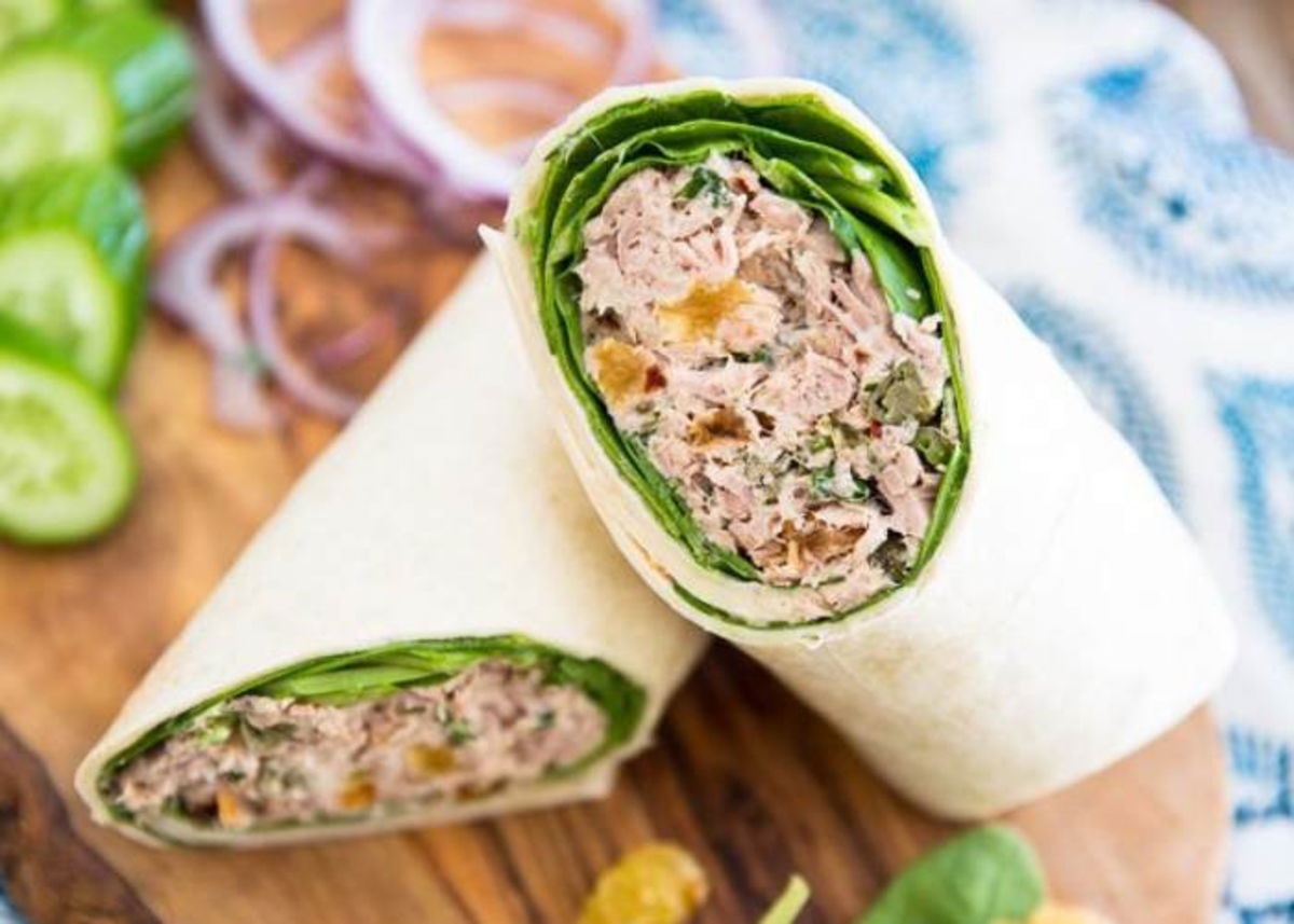 Wrap de atún