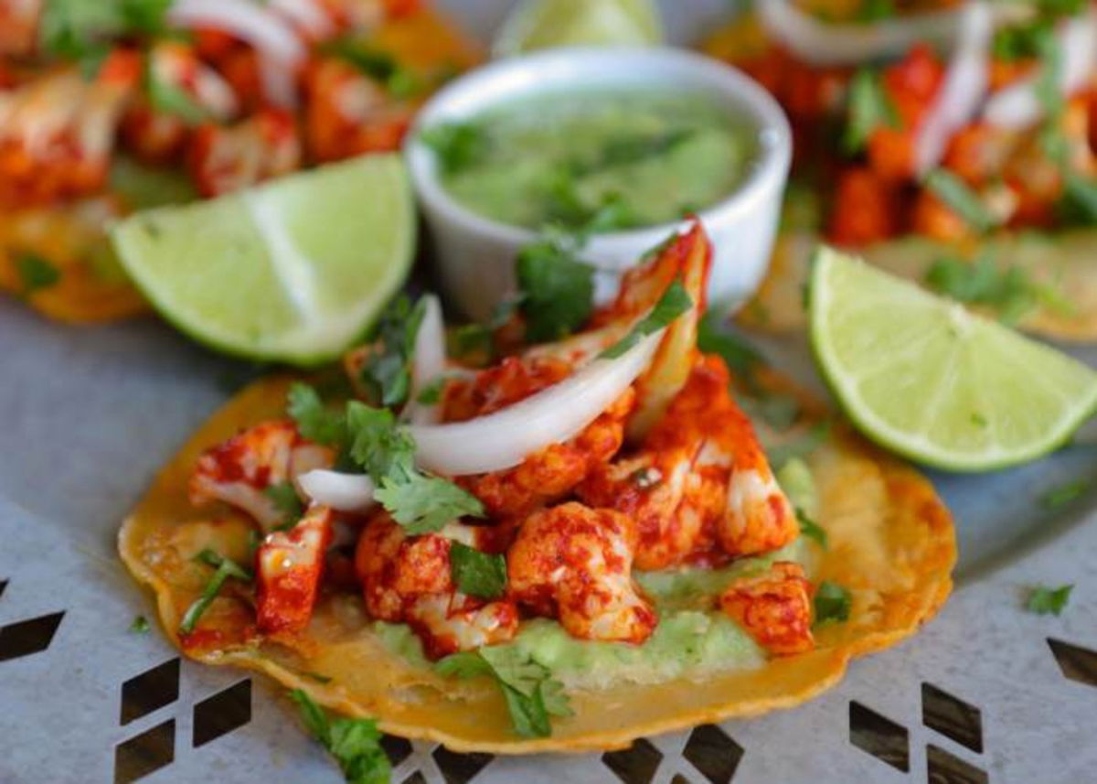 Tacos de coliflor