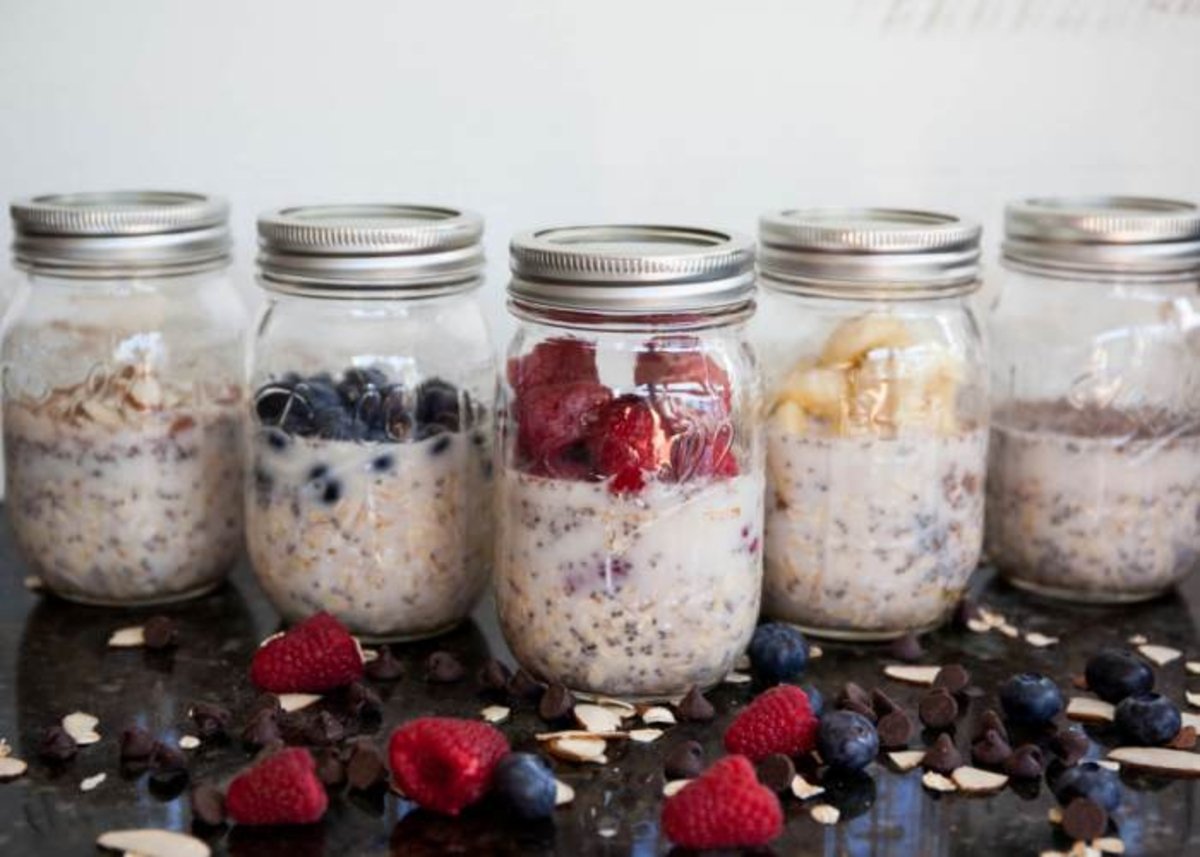 Recetas saludables de overnight oats