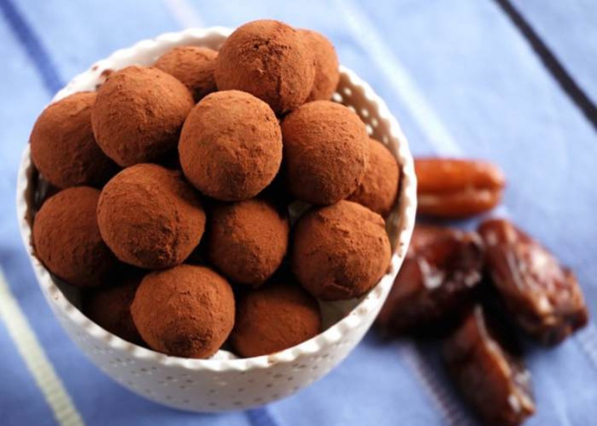 Trufas de dátiles