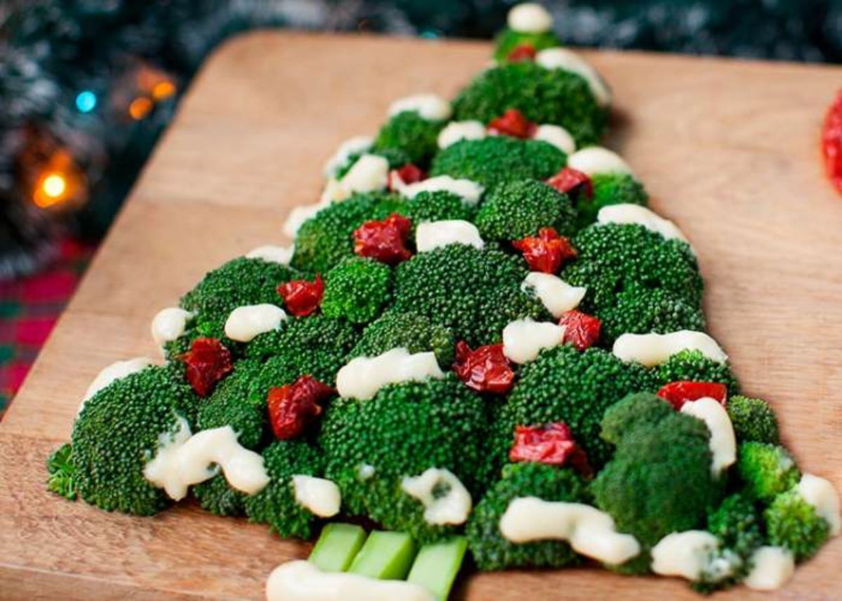 Árbol Navidad vegetales