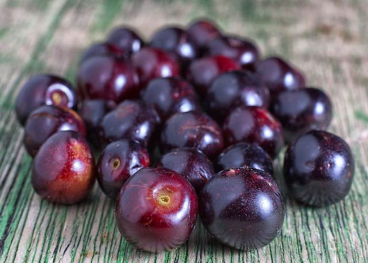 Capulines sobre tabla