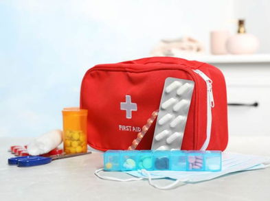 Botiquín de emergencia para el deportista