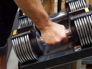 Ventajas de entrenar con mancuernas ajustables