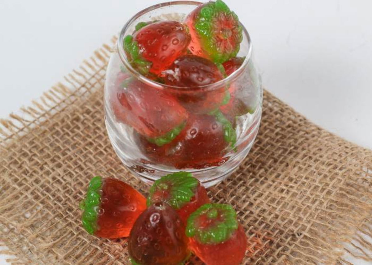 Gomitas de fresa