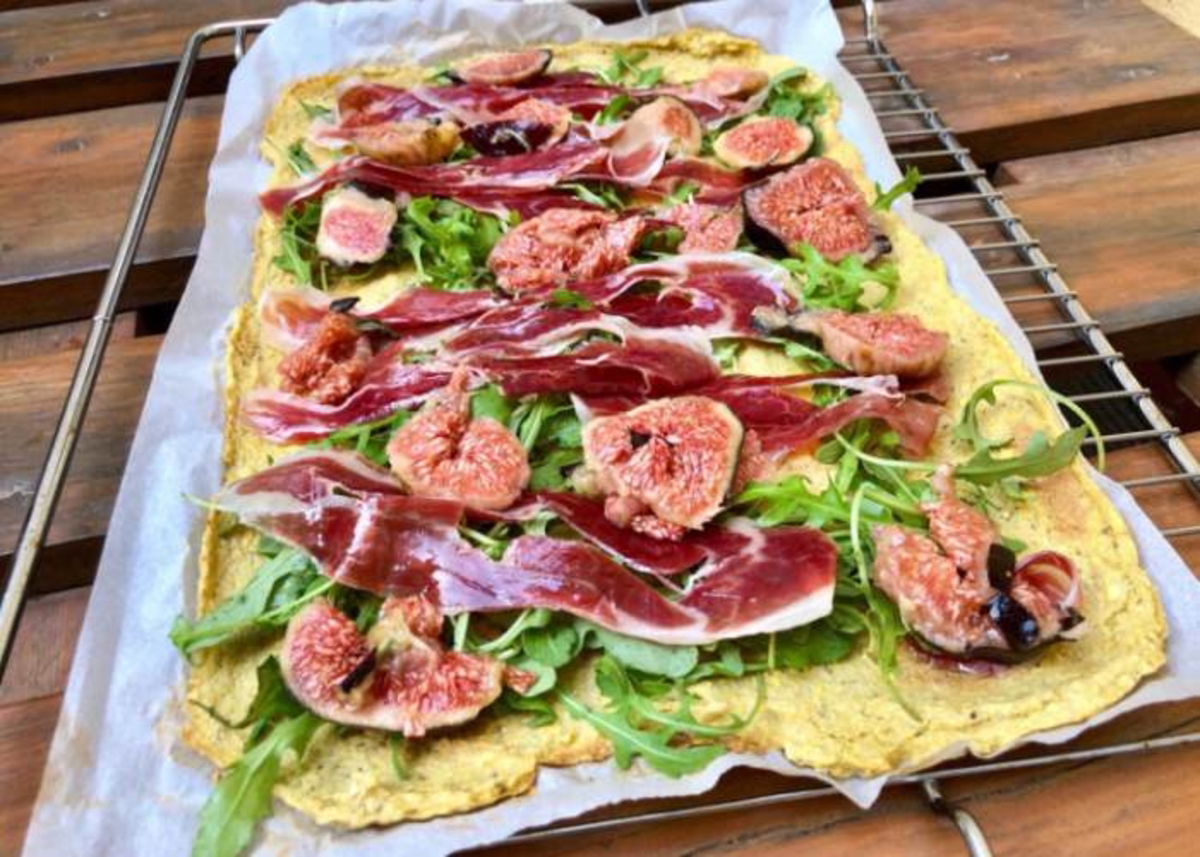 Masa de pizza de plátano