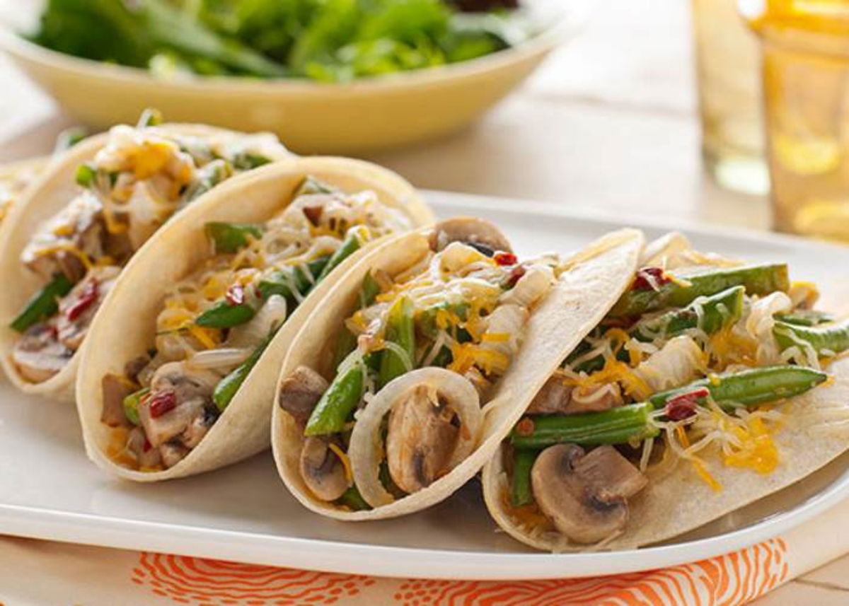 Tacos de hongos