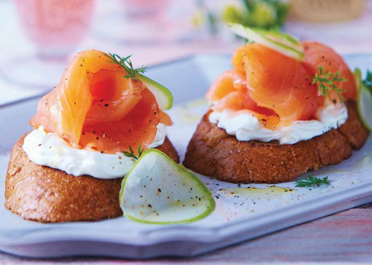 Tapa de salmón