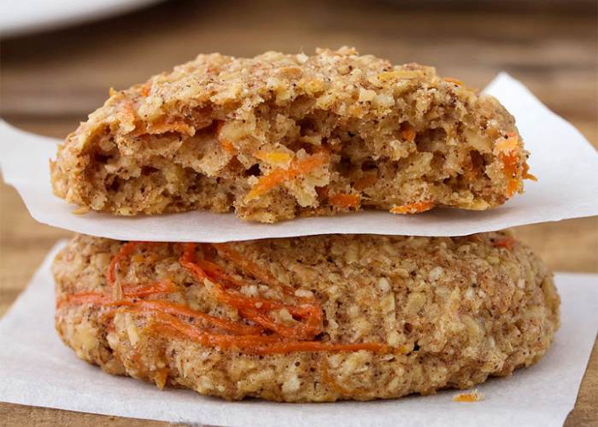 Galletas zanahoria avena