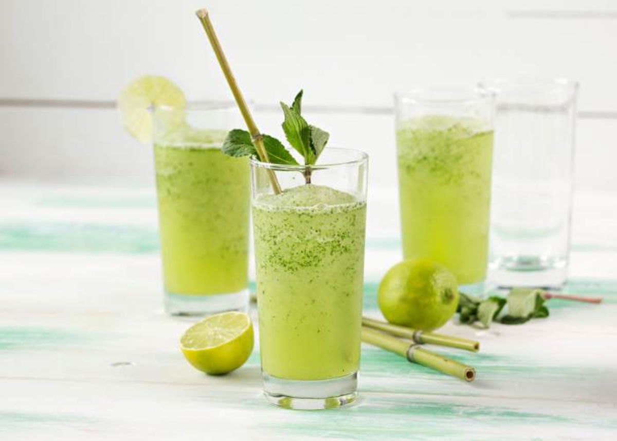 Granizado menta y limón