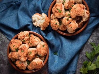 Nuggets de coliflor, receta saludable para niños