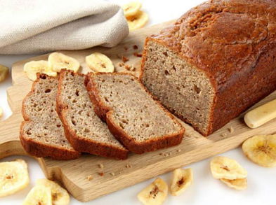 Pan de plátano vegano, receta paso a paso