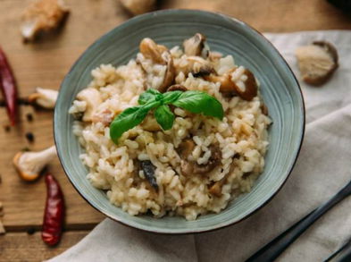 Receta saludable de risotto, apta para diabéticos
