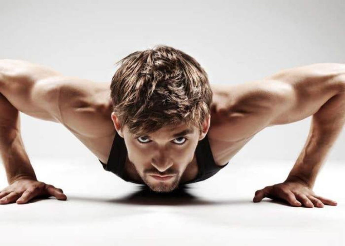 Hombre entrenamiento